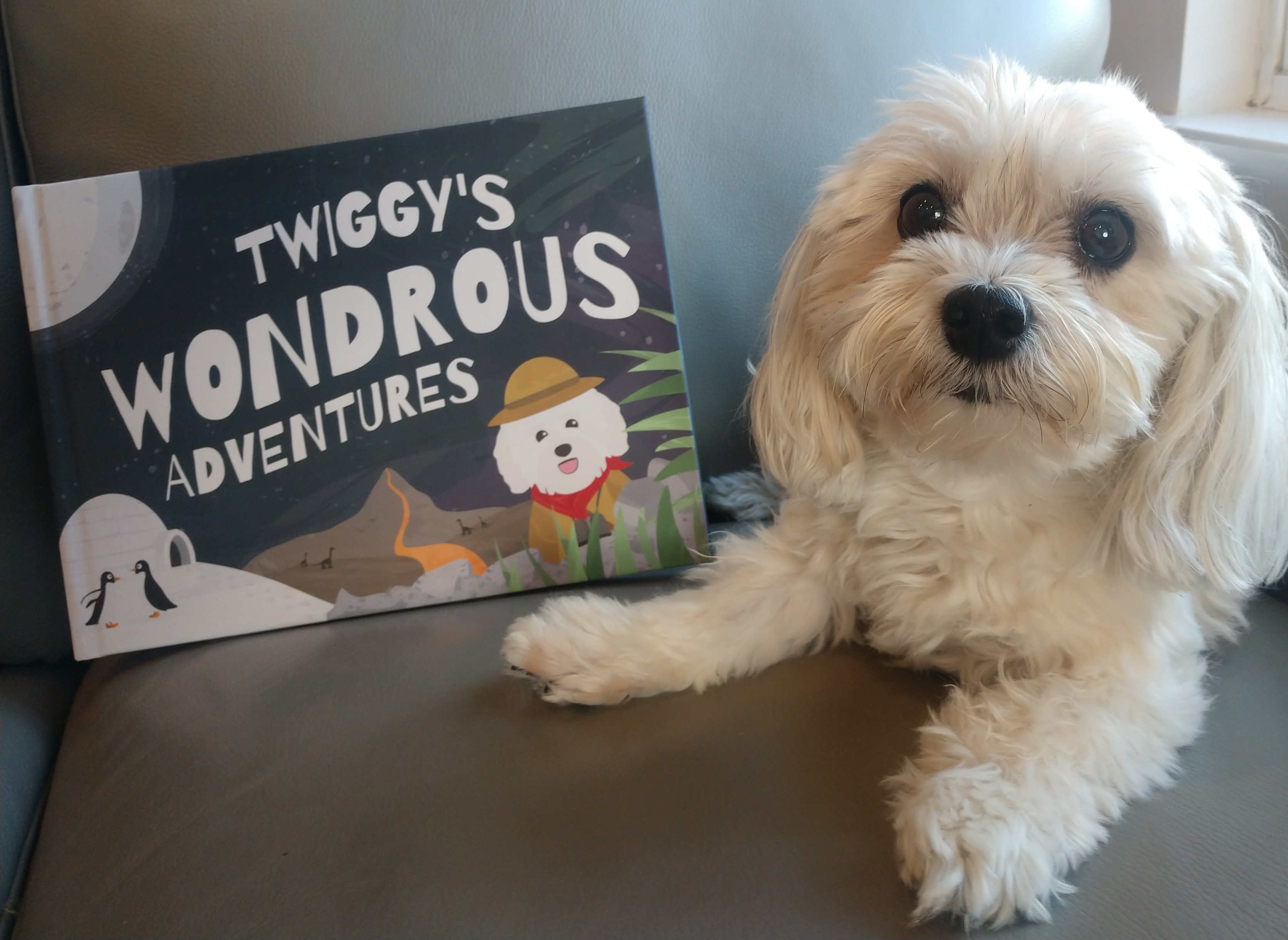 Customer photo of Personalized Pekingese Story Book: Dog's Name's Wondrous Adventures