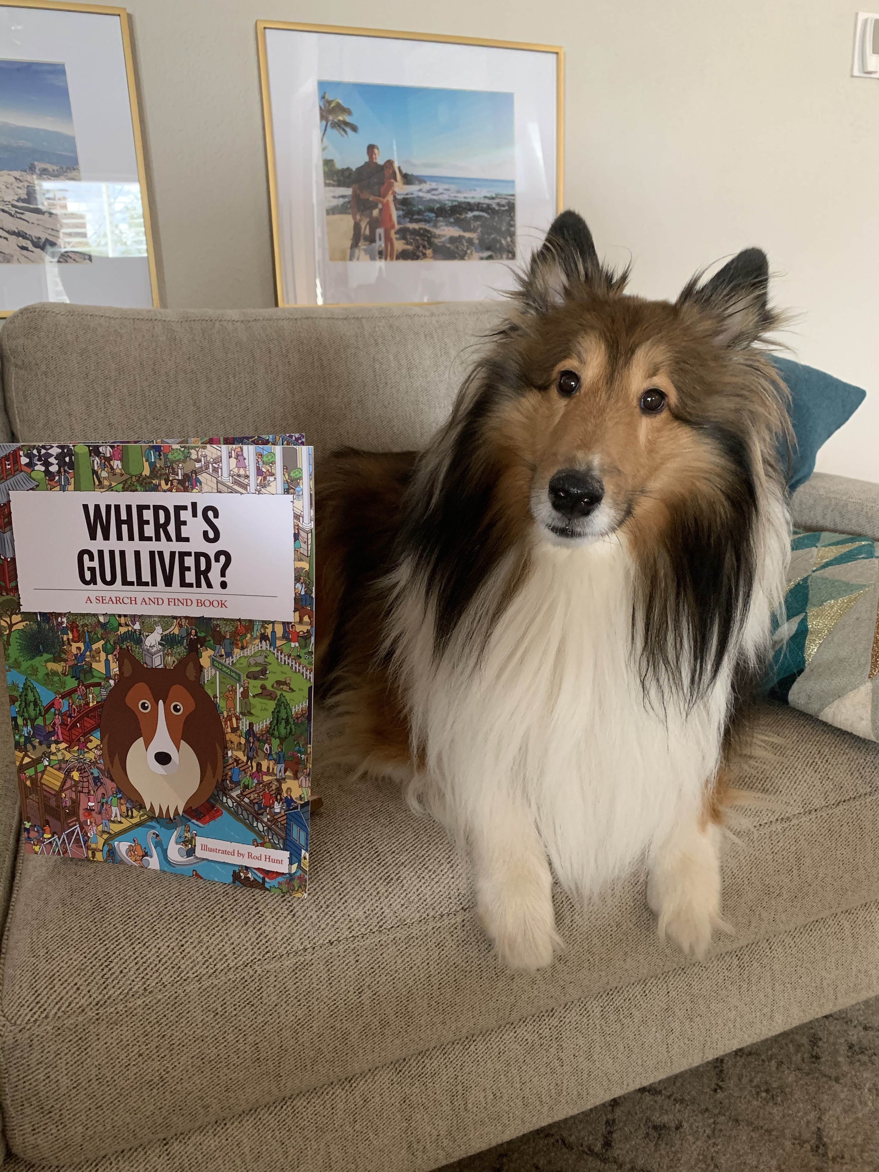 Customer photo of Personalized Pekingese Book: Where's Pekingese?