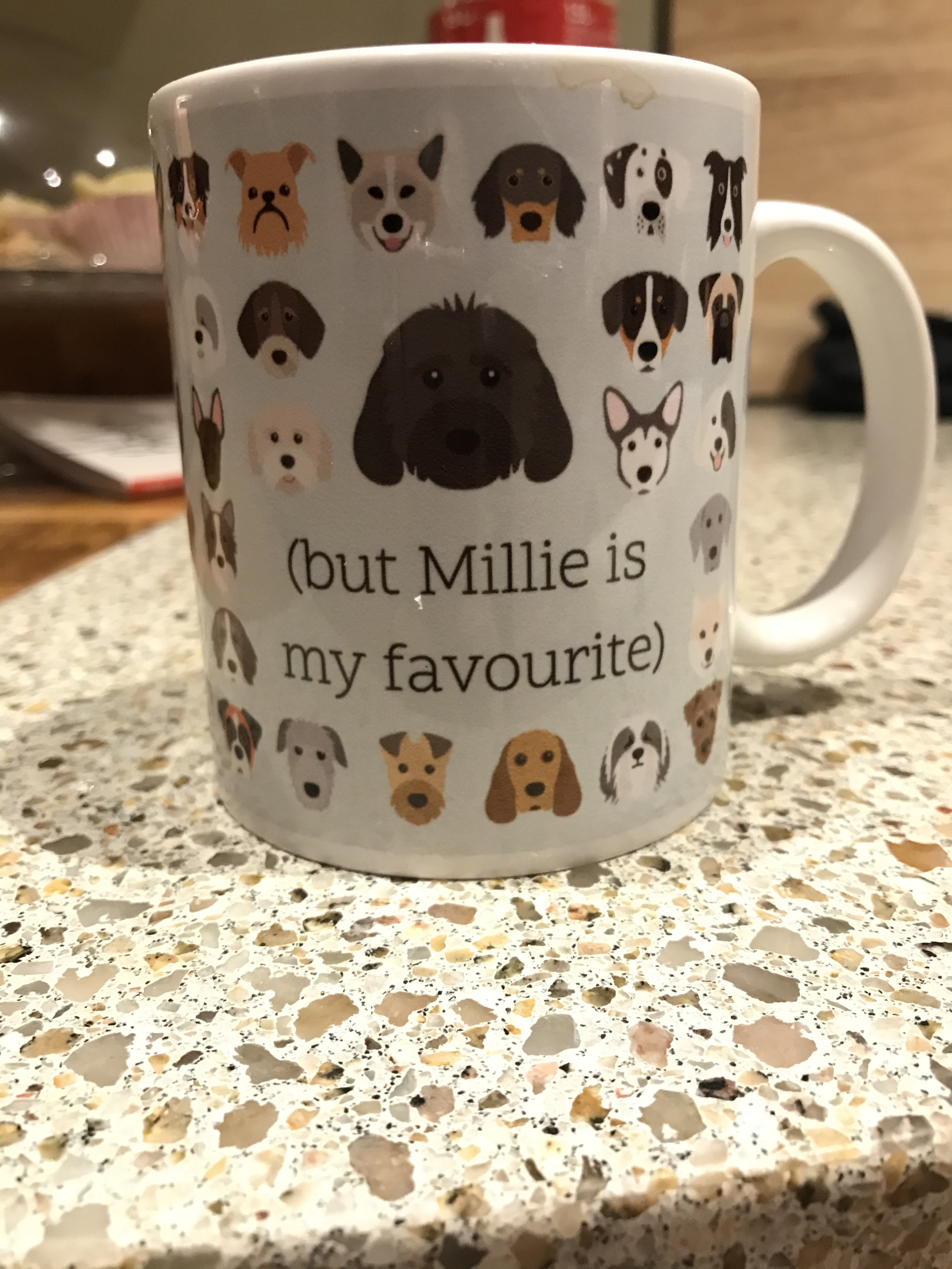 Customer photo of I Want All The Dogs: Personalized Italian Greyhound Mug