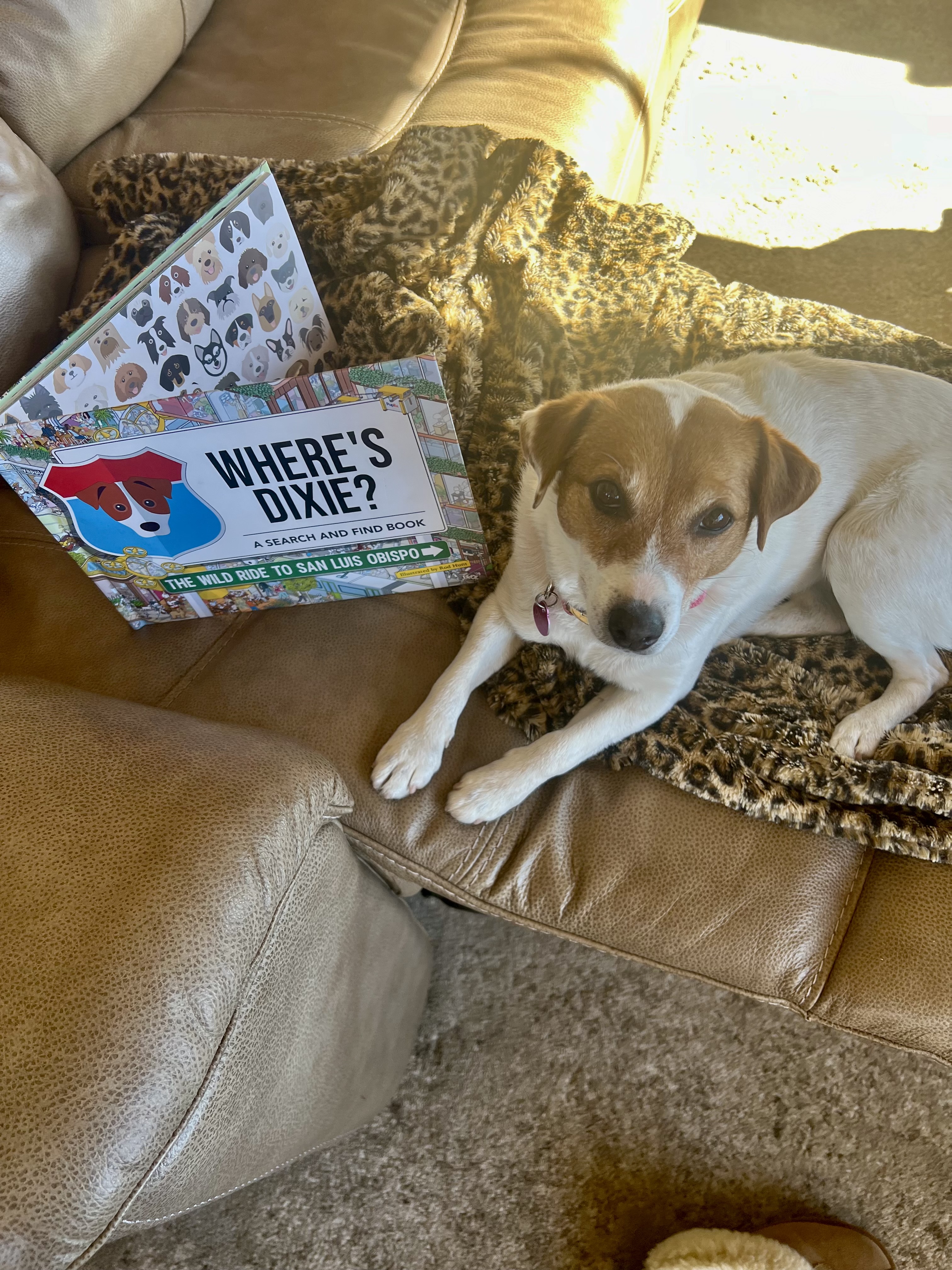 Customer photo of Personalized Dog Book: Where’s Your Dog? The Wild Ride to Your City/State