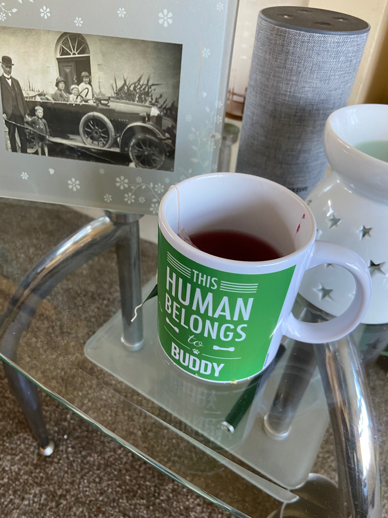 Customer photo of This Person Belongs to... Personalised Italian Greyhound Mug