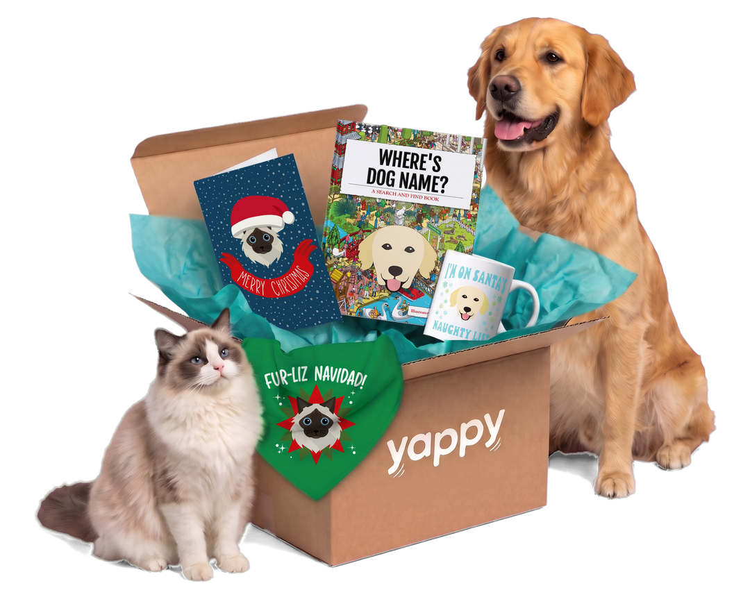 Personalized gifts for dogs & cats, made just for them