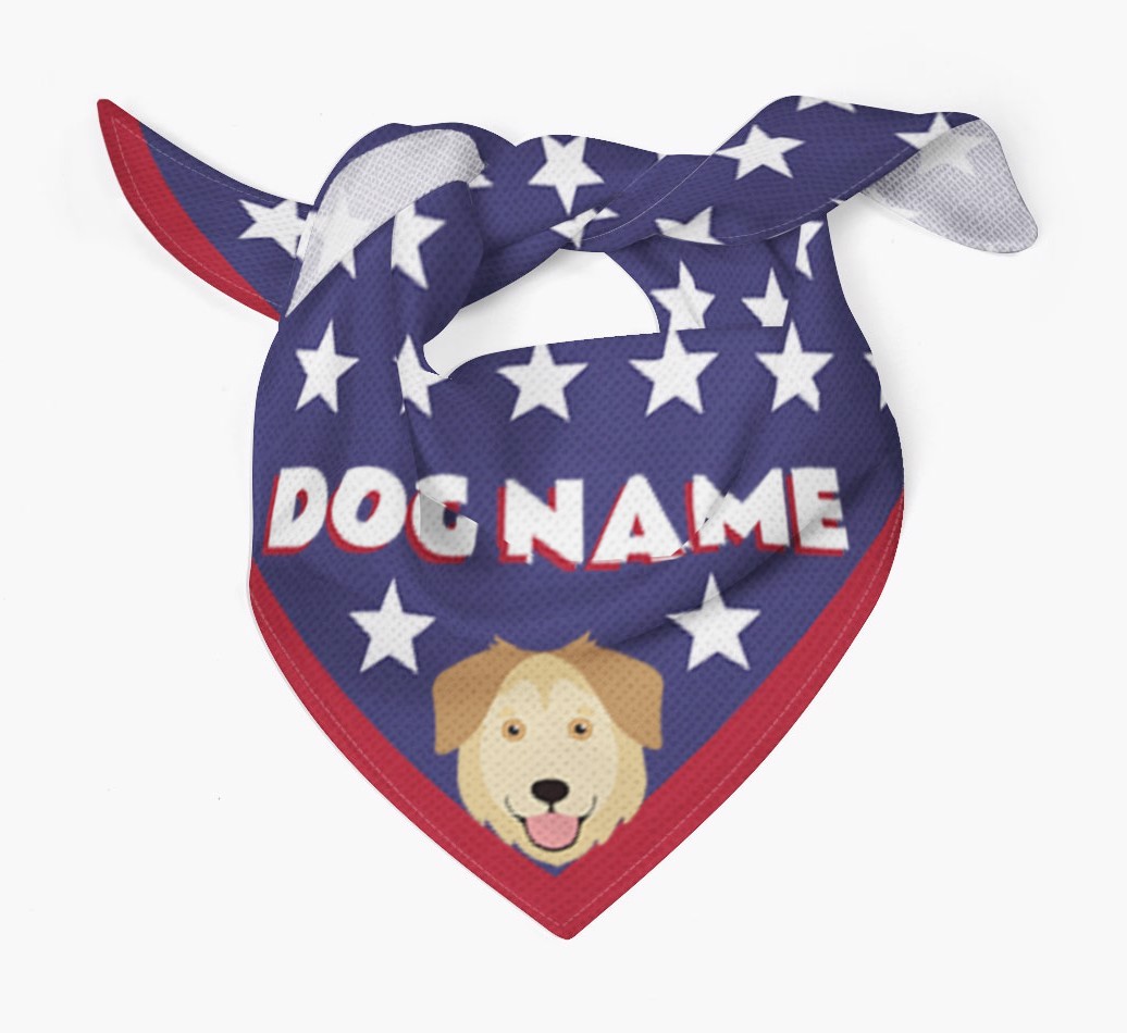 Stars: Personalised {breedFullName} Bandana