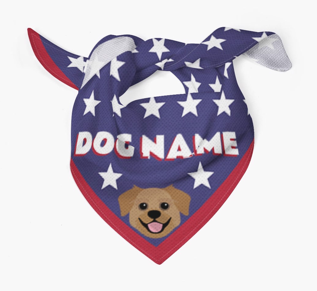 Stars: Personalised {breedFullName} Bandana