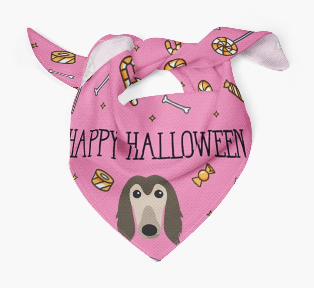 'Happy Halloween' Bandana for your {breedFullName}