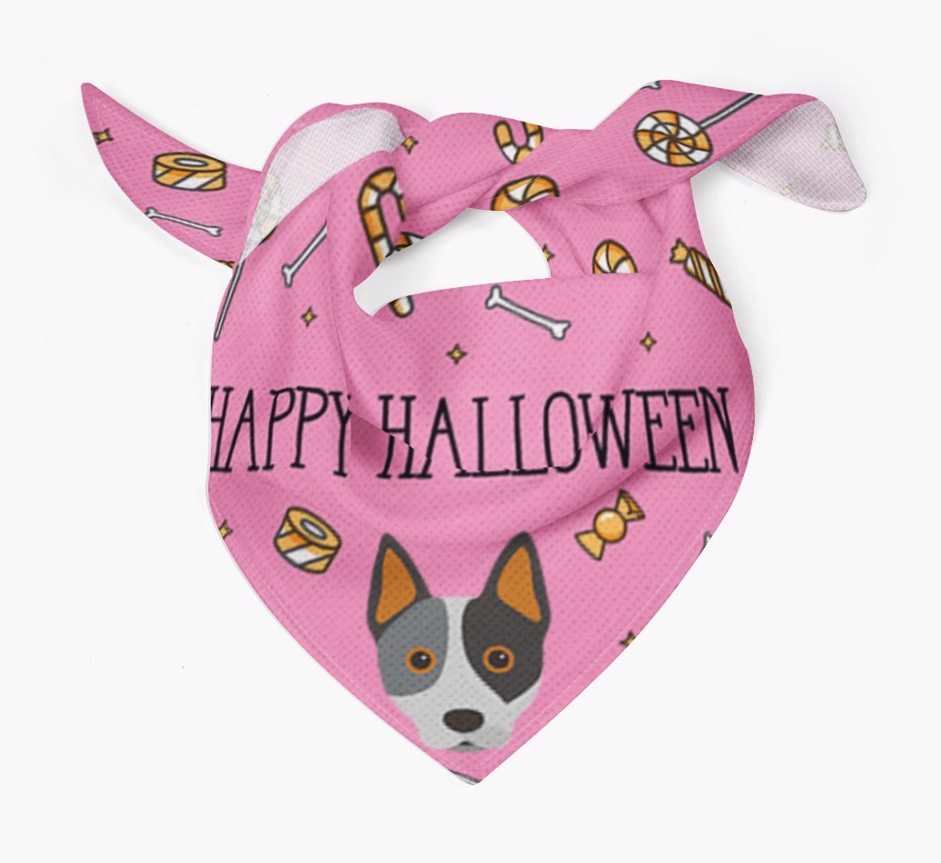 'Happy Halloween' Bandana for your {breedFullName}