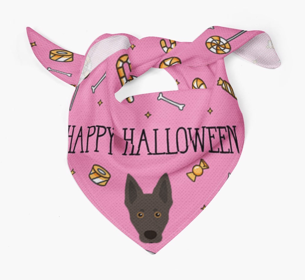 'Happy Halloween' Bandana for your {breedFullName}