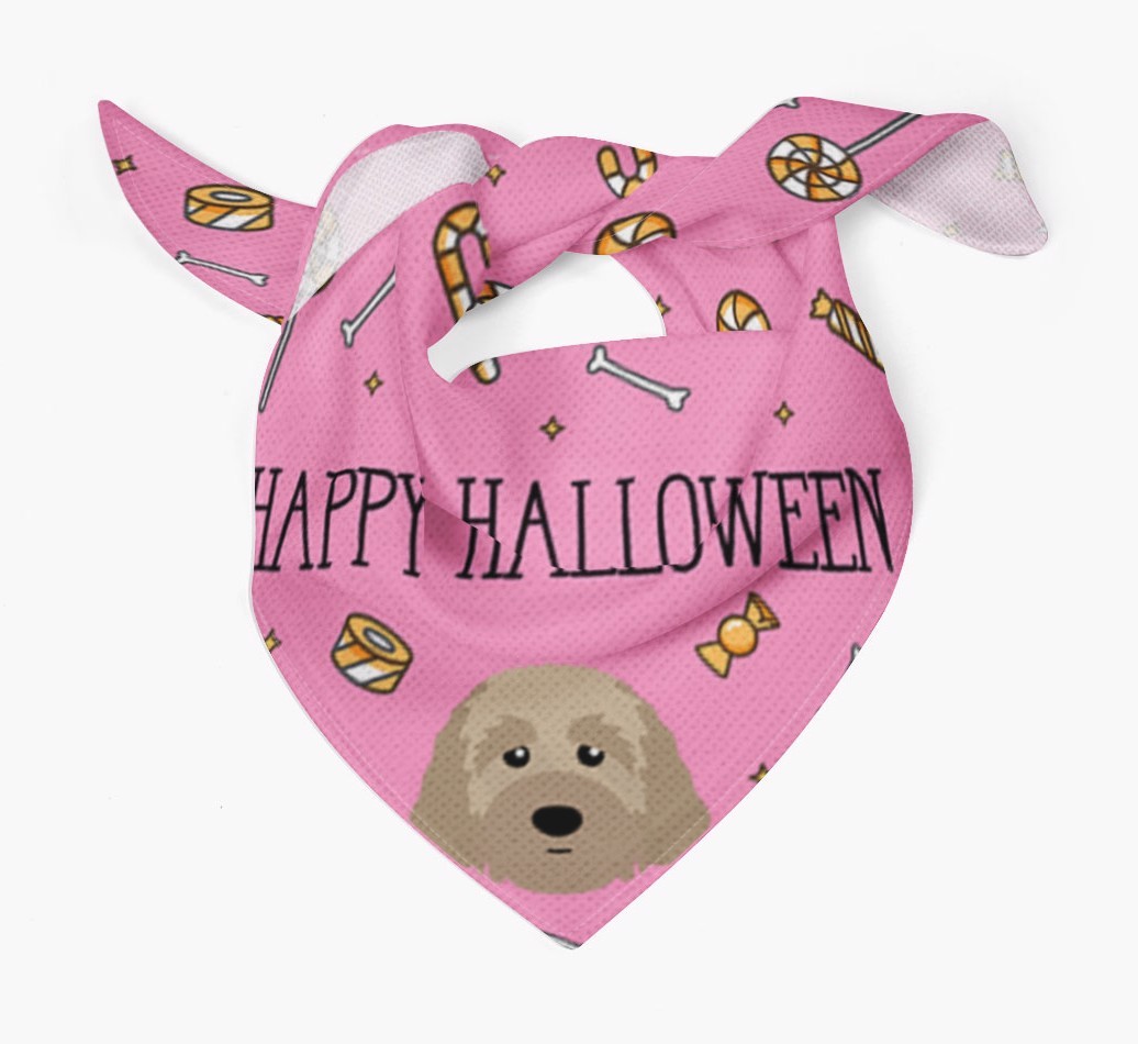 'Happy Halloween' Bandana for your {breedFullName}