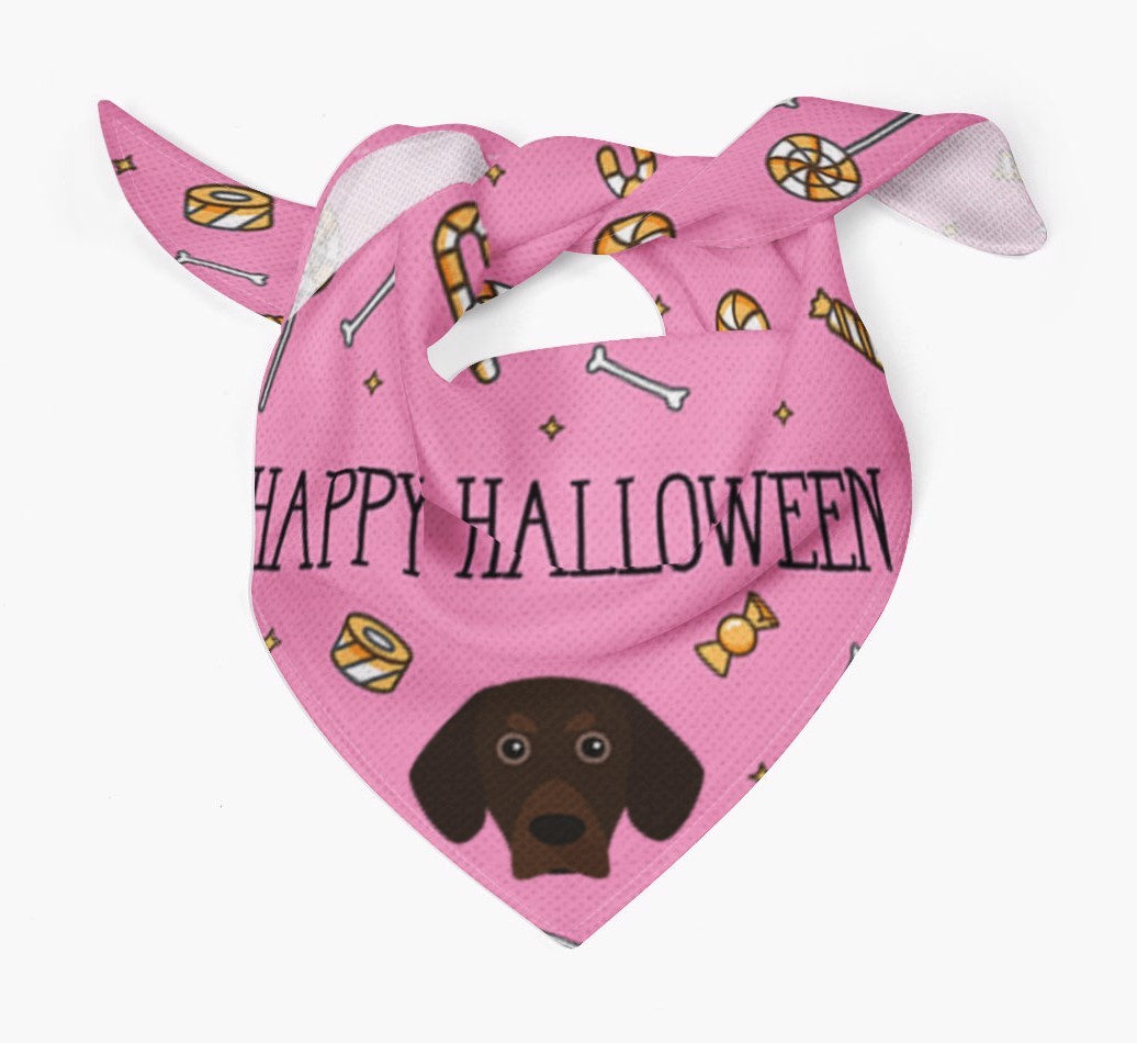 'Happy Halloween' Bandana for your {breedFullName}