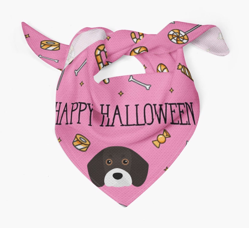 'Happy Halloween' Bandana for your {breedFullName}