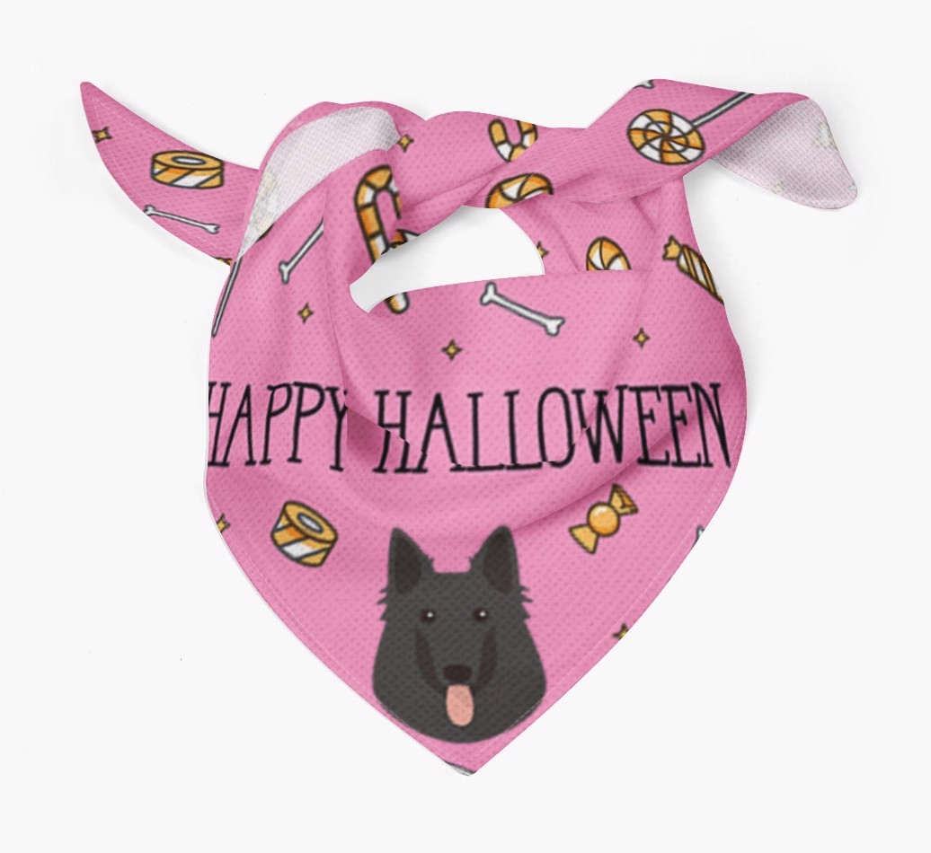 'Happy Halloween' Bandana for your {breedFullName}