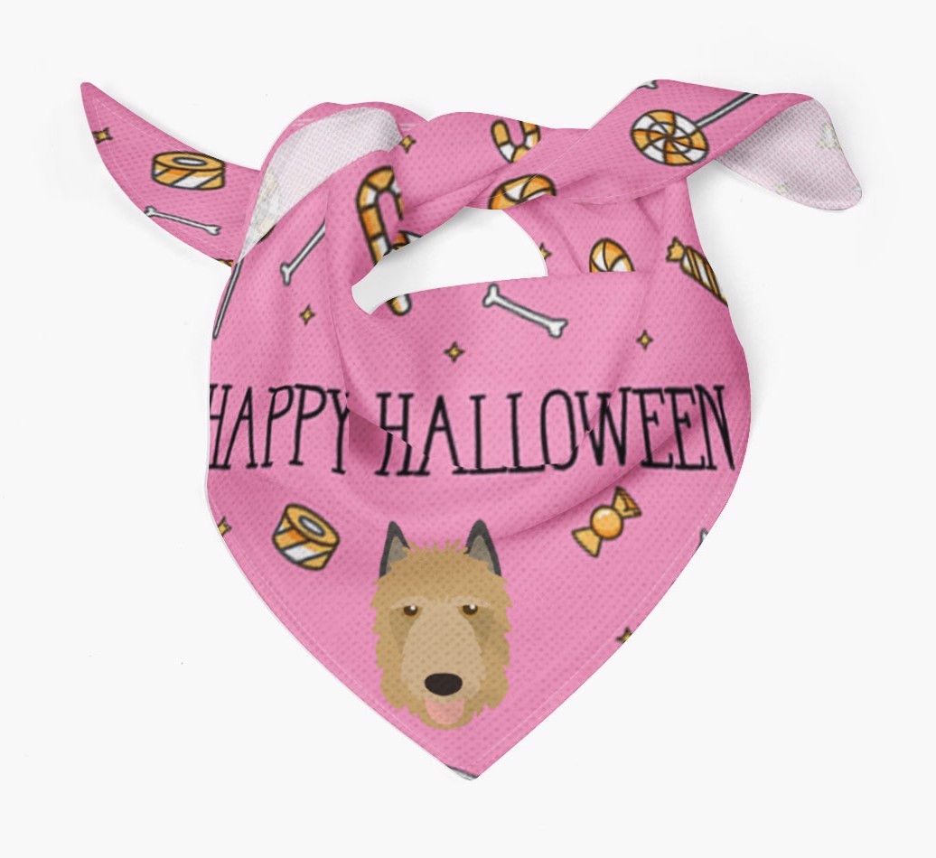 'Happy Halloween' Bandana for your {breedFullName}