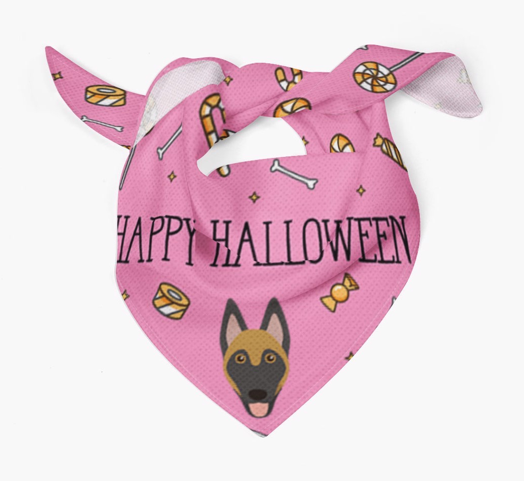 'Happy Halloween' Bandana for your {breedFullName}