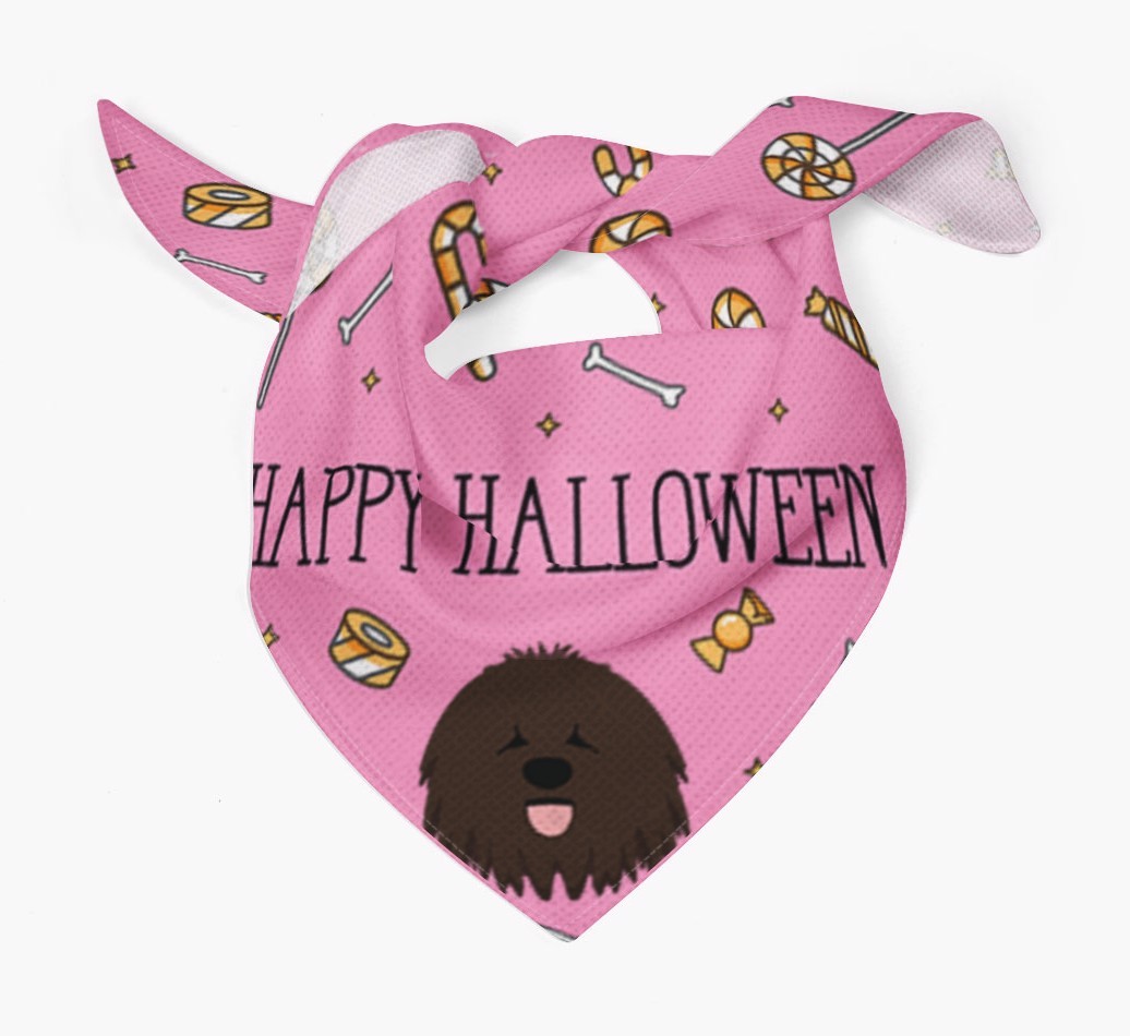 'Happy Halloween' Bandana for your {breedFullName}