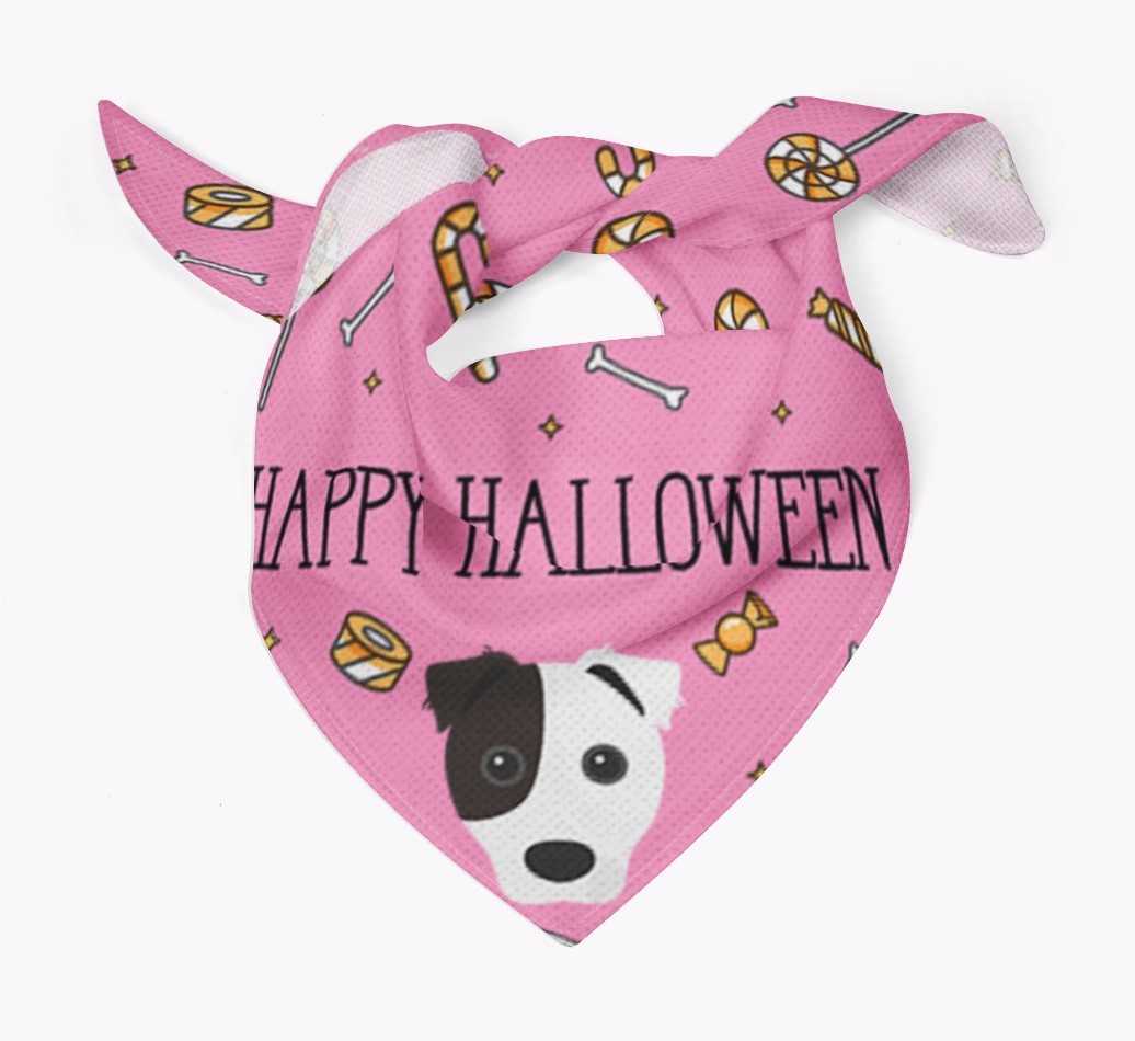 'Happy Halloween' Bandana for your {breedFullName}