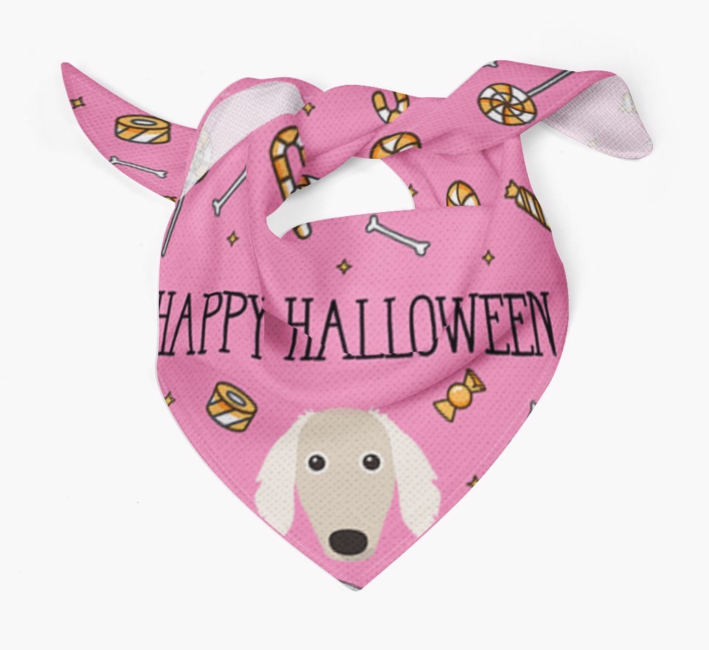 'Happy Halloween' Bandana for your {breedFullName}