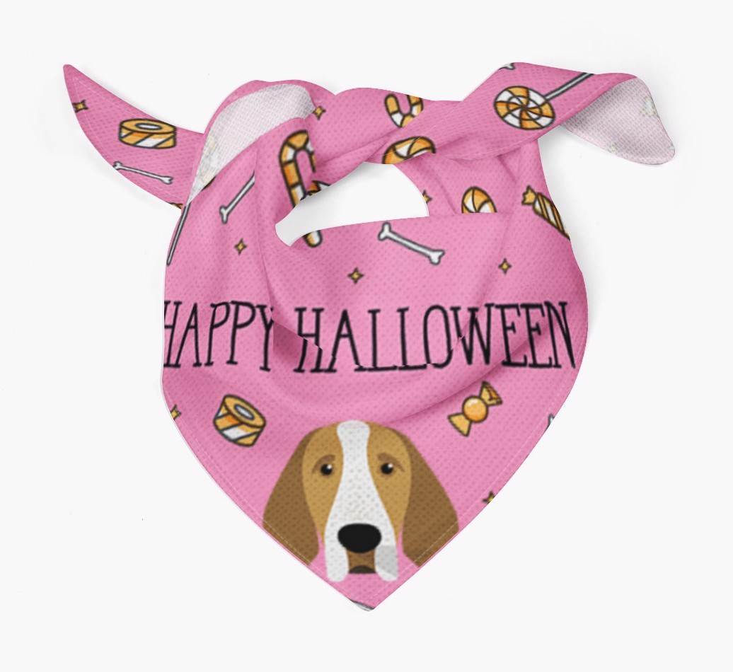 'Happy Halloween' Bandana for your {breedFullName}