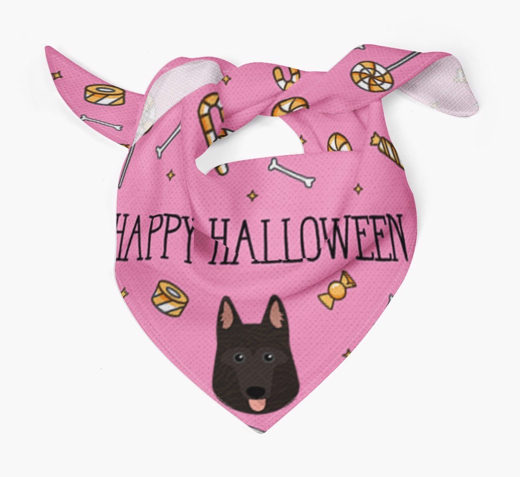 'Happy Halloween' Bandana for your {breedFullName}