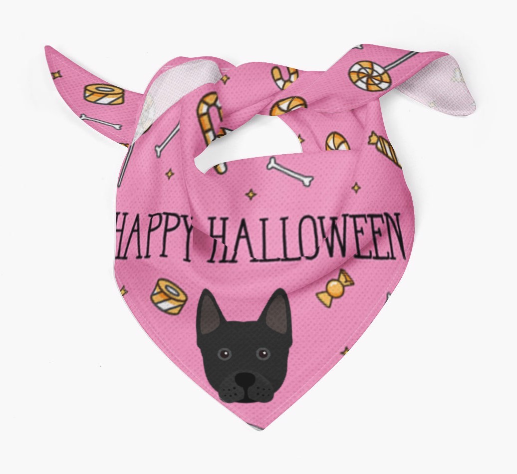 'Happy Halloween' Bandana for your {breedFullName}