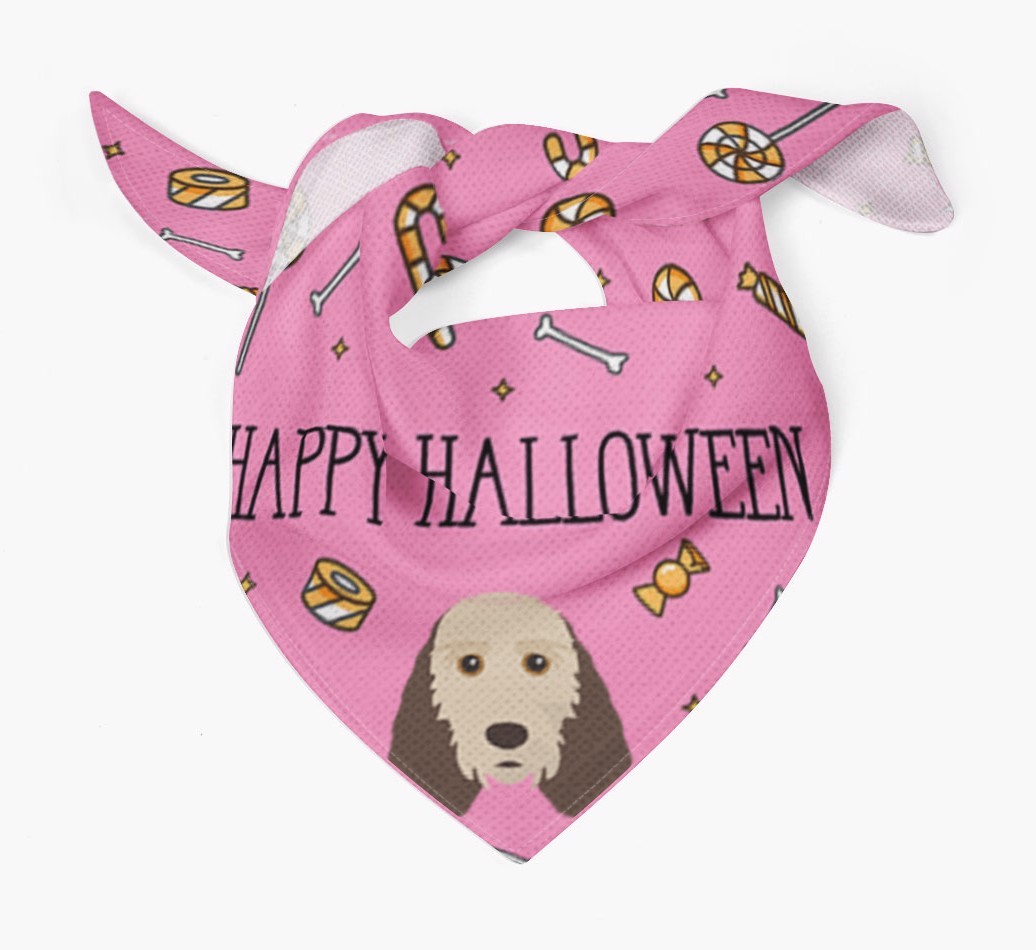 'Happy Halloween' Bandana for your {breedFullName}