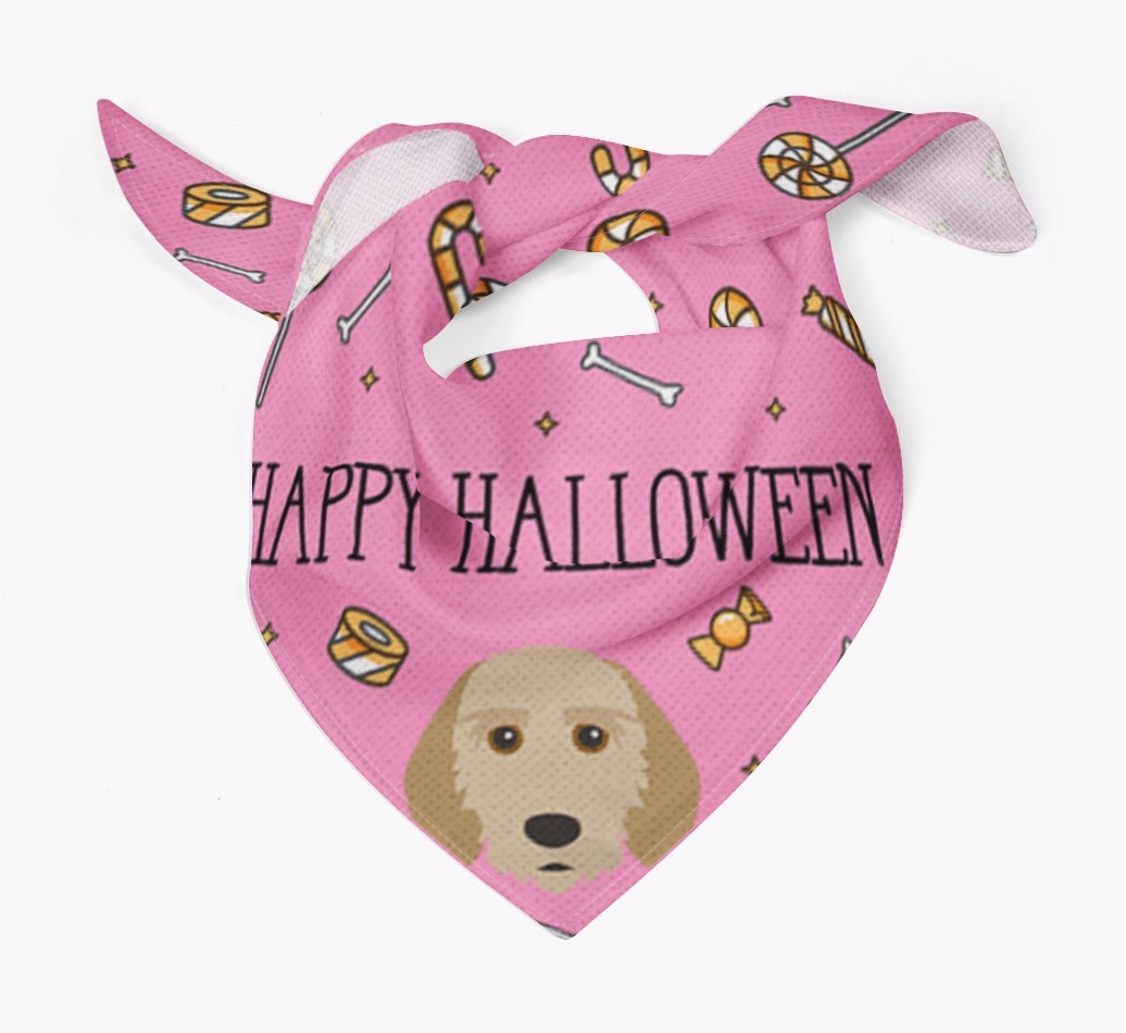 'Happy Halloween' Bandana for your {breedFullName}