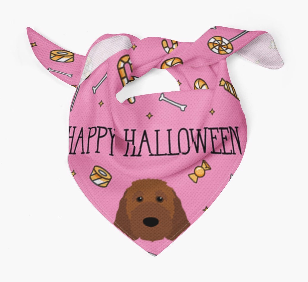 'Happy Halloween' Bandana for your {breedFullName}
