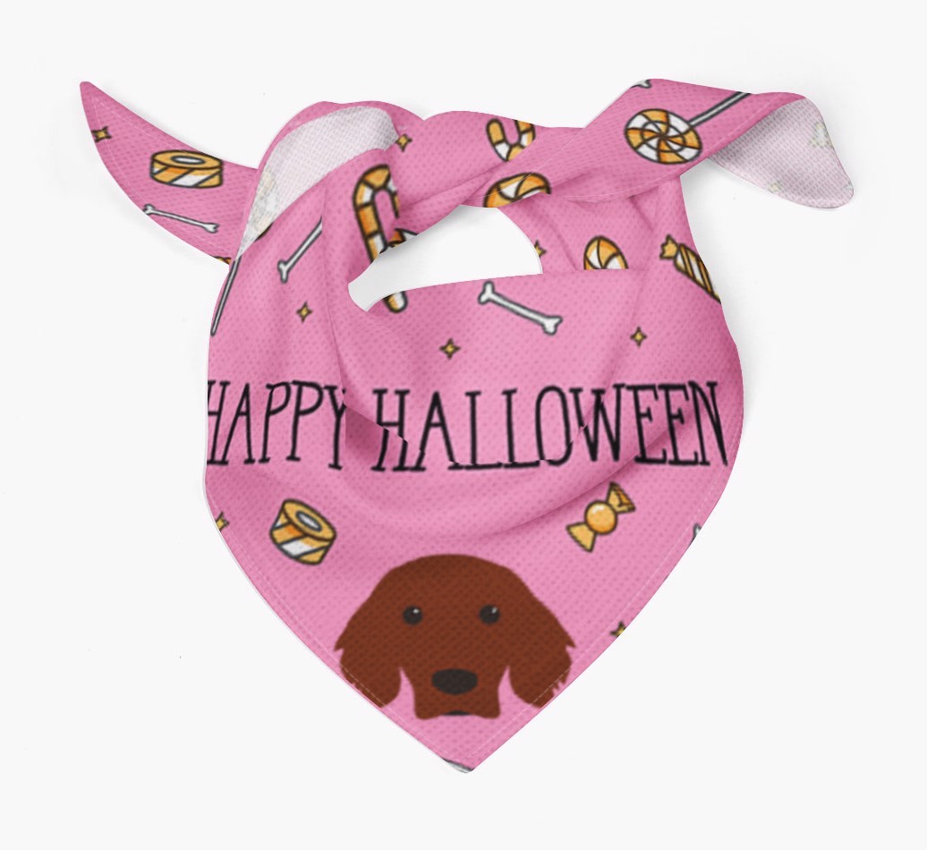 'Happy Halloween' Bandana for your {breedFullName}