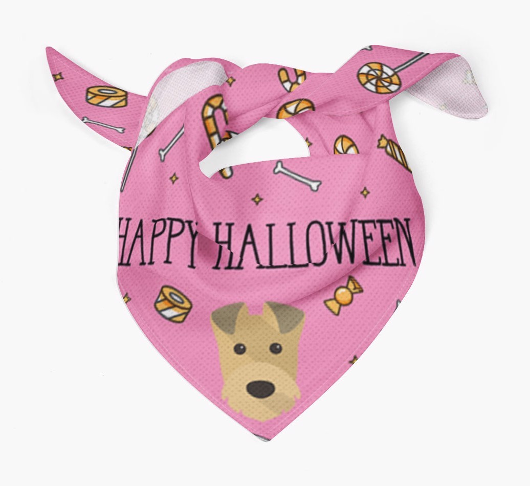'Happy Halloween' Bandana for your {breedFullName}