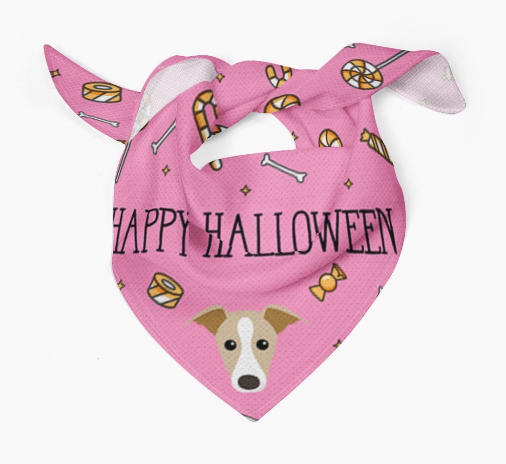 'Happy Halloween' Bandana for your {breedFullName}