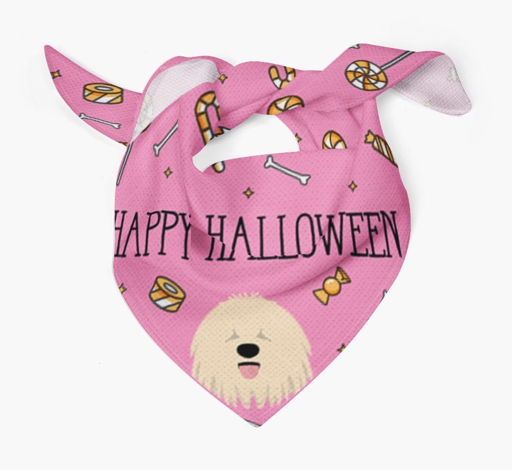 'Happy Halloween' Bandana for your {breedFullName}