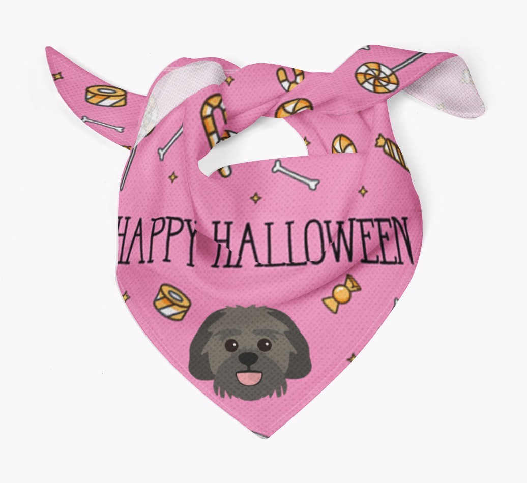 'Happy Halloween' Bandana for your {breedFullName}