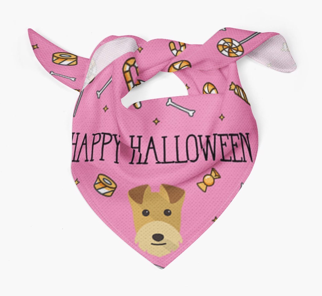 'Happy Halloween' Bandana for your {breedFullName}