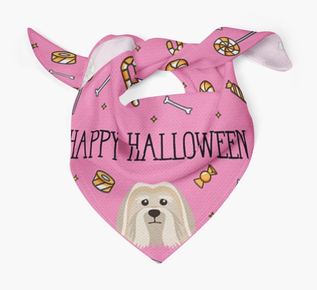 'Happy Halloween' Bandana for your {breedFullName}