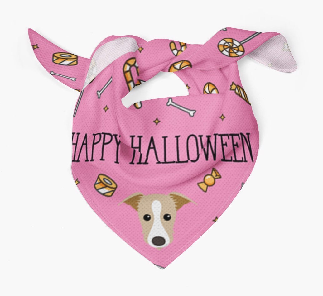 'Happy Halloween' Bandana for your {breedFullName}