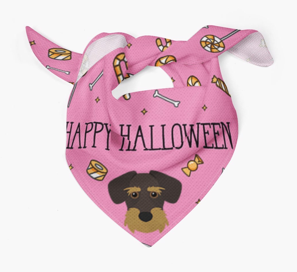 'Happy Halloween' Bandana for your {breedFullName}