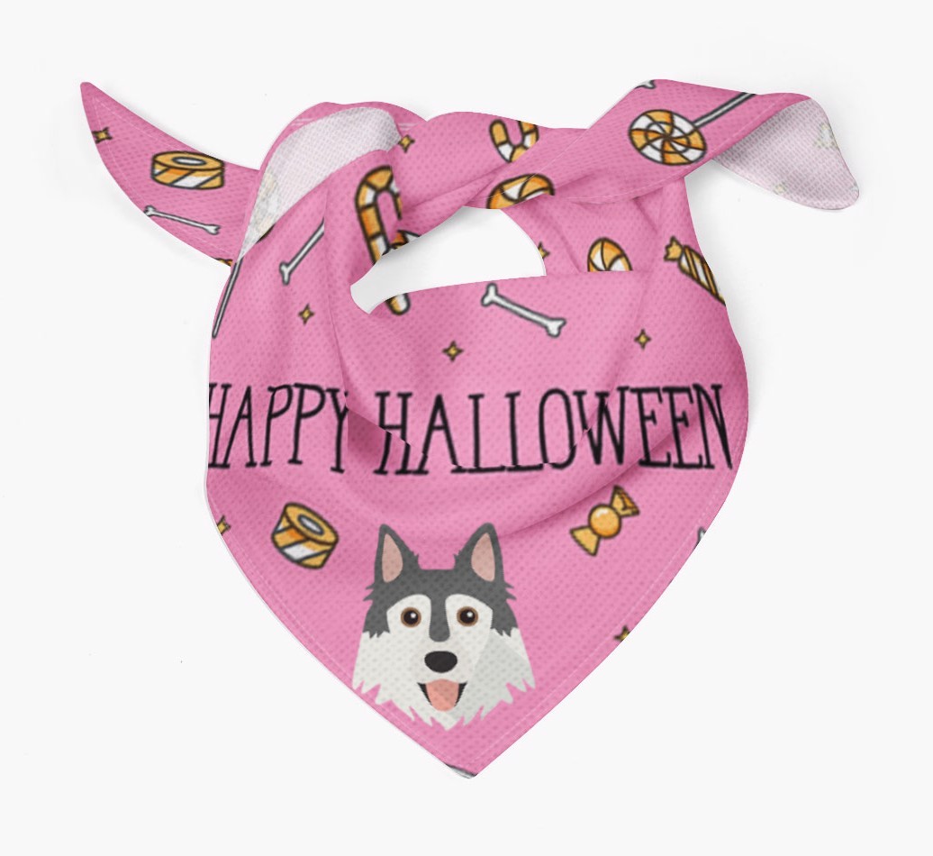 'Happy Halloween' Bandana for your {breedFullName}