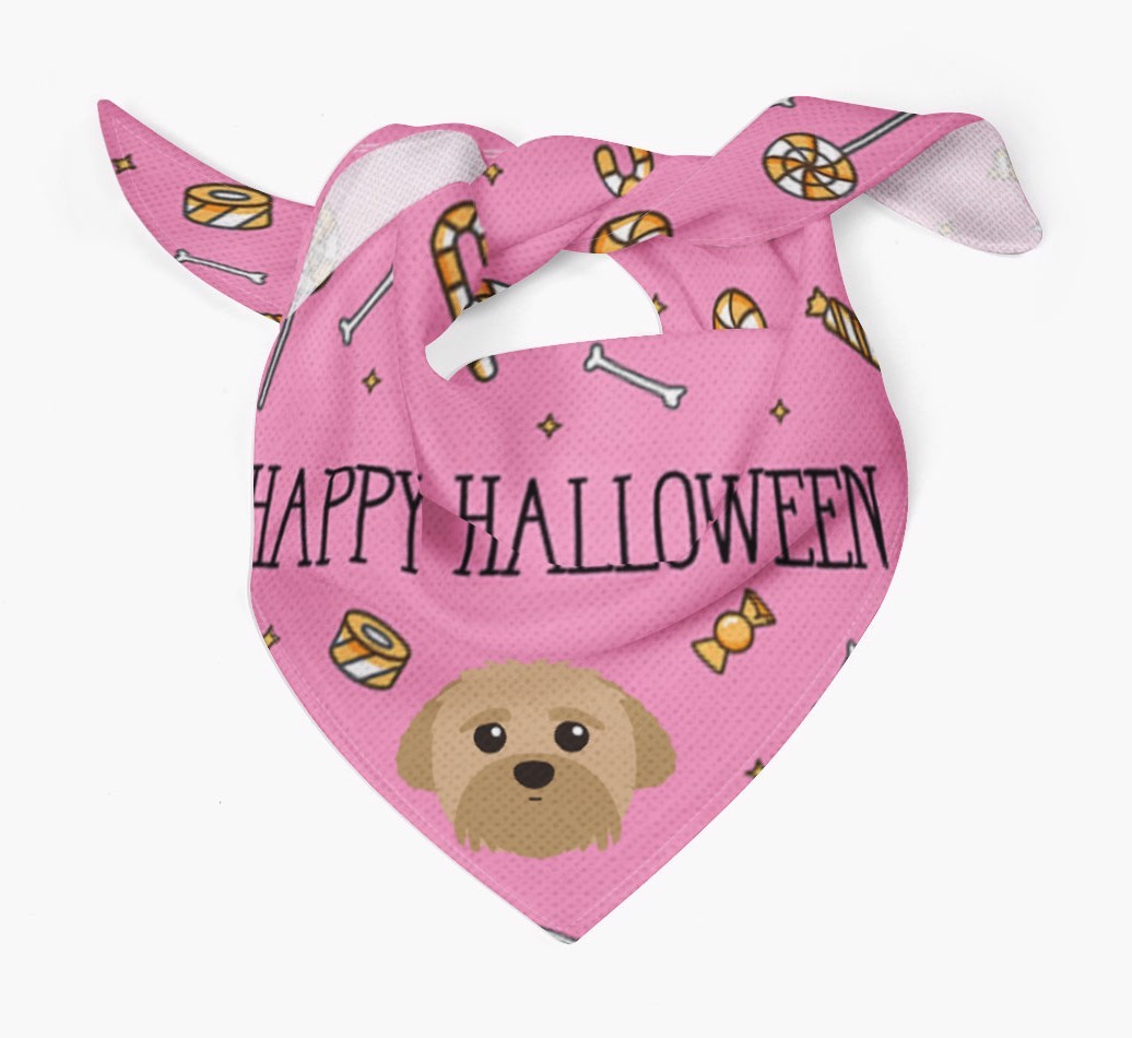'Happy Halloween' Bandana for your {breedFullName}