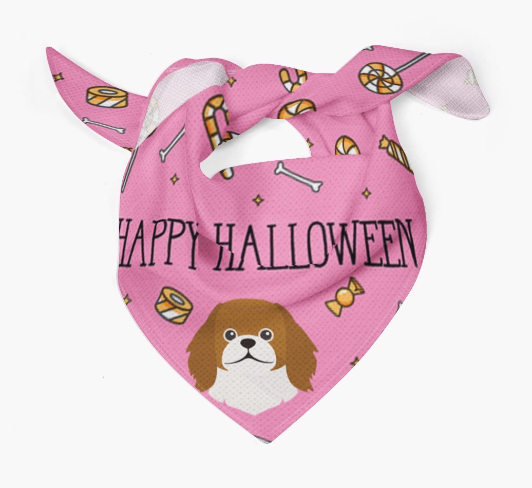 'Happy Halloween' Bandana for your {breedFullName}