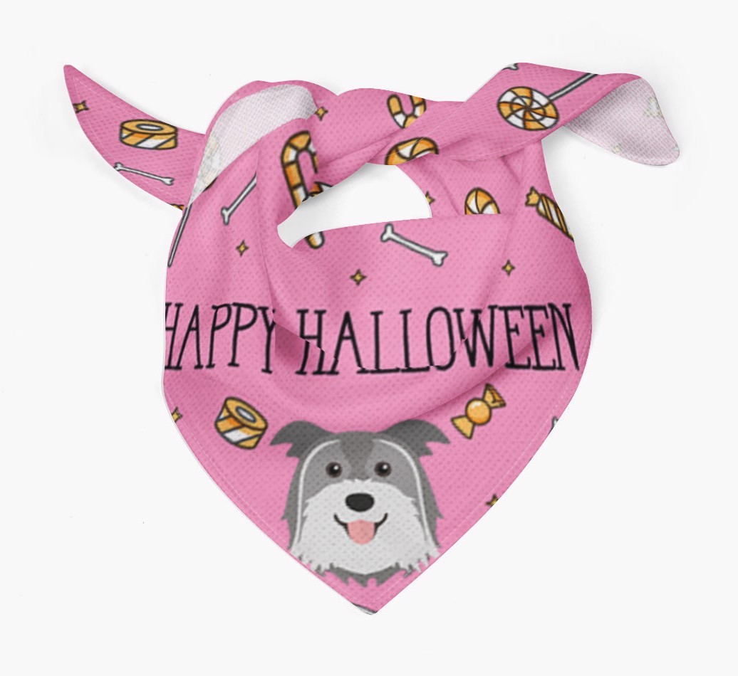 'Happy Halloween' Bandana for your {breedFullName}