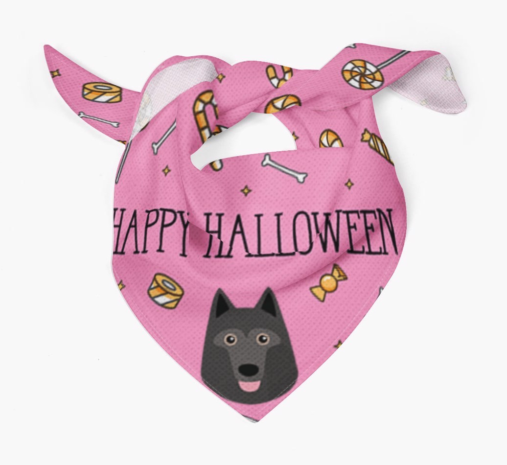 'Happy Halloween' Bandana for your {breedFullName}