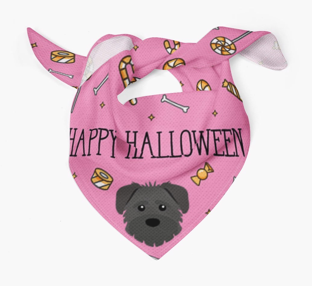 'Happy Halloween' Bandana for your {breedFullName}
