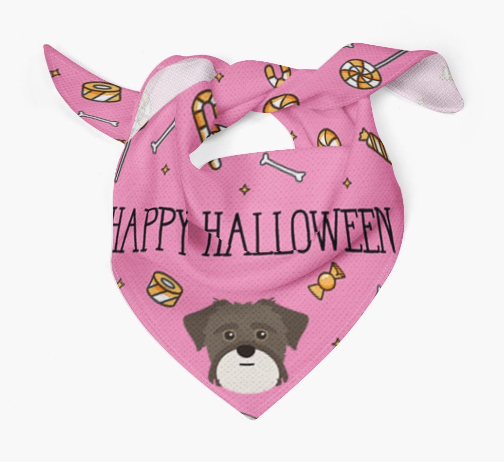 'Happy Halloween' Bandana for your {breedFullName}