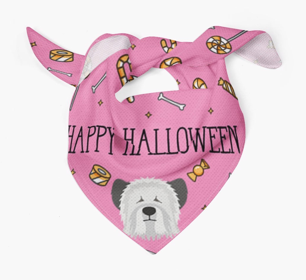 'Happy Halloween' Bandana for your {breedFullName}