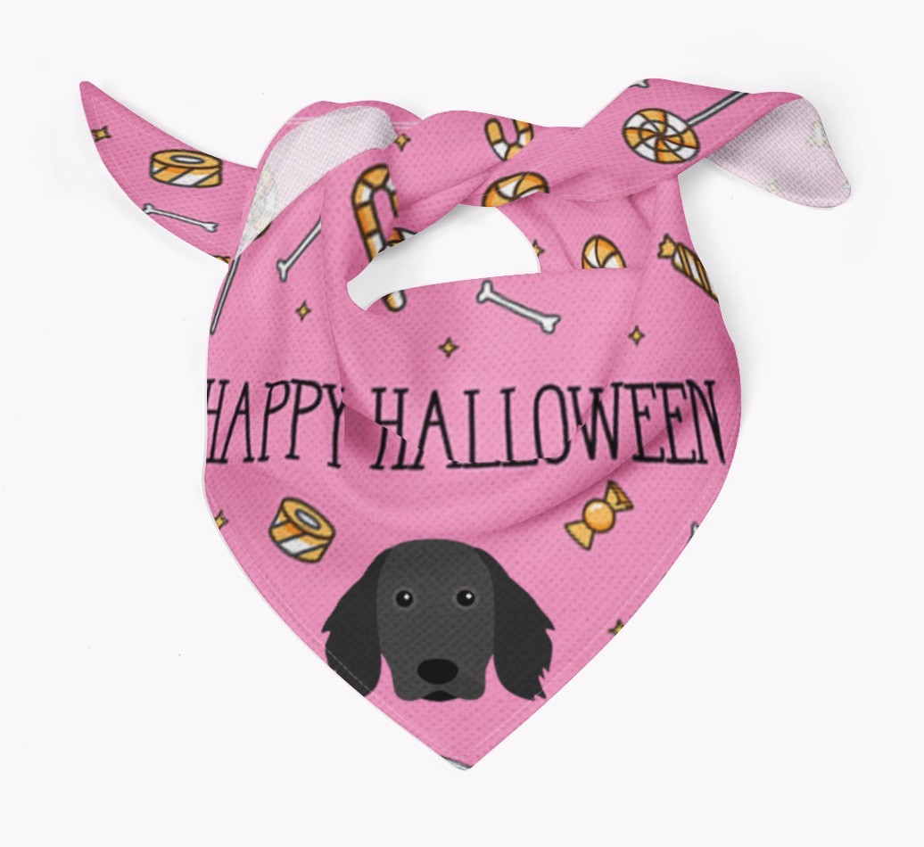 'Happy Halloween' Bandana for your {breedFullName}