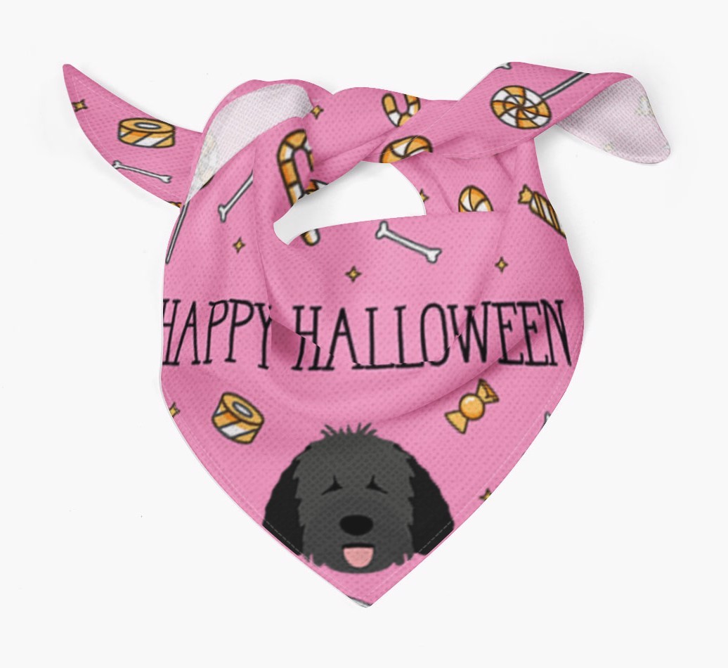 'Happy Halloween' Bandana for your {breedFullName}
