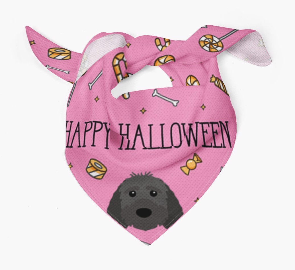 'Happy Halloween' Bandana for your {breedFullName}