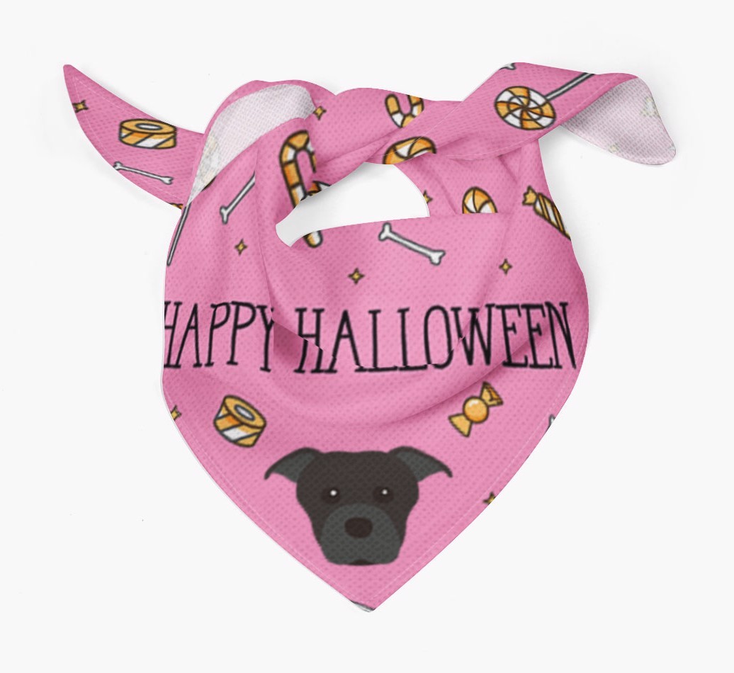 'Happy Halloween' Bandana for your {breedFullName}