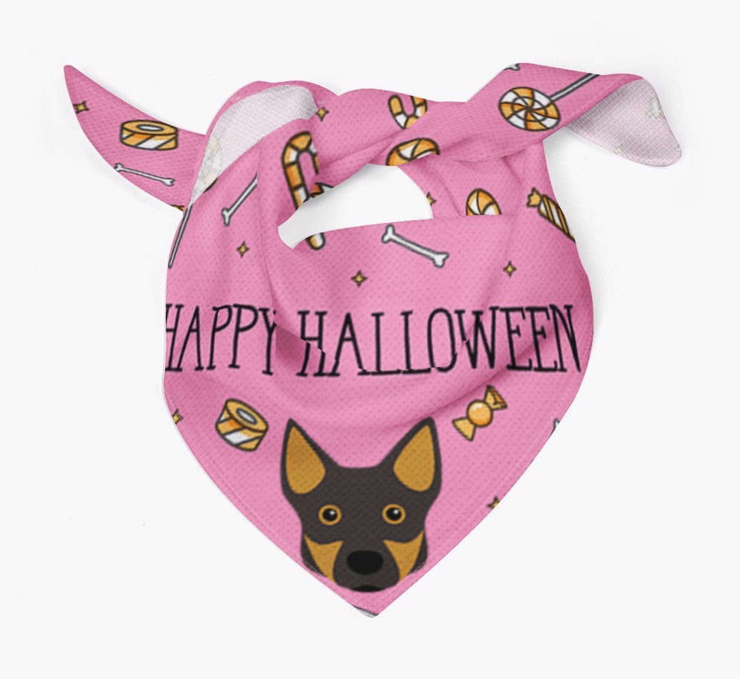 'Happy Halloween' Bandana for your {breedFullName}