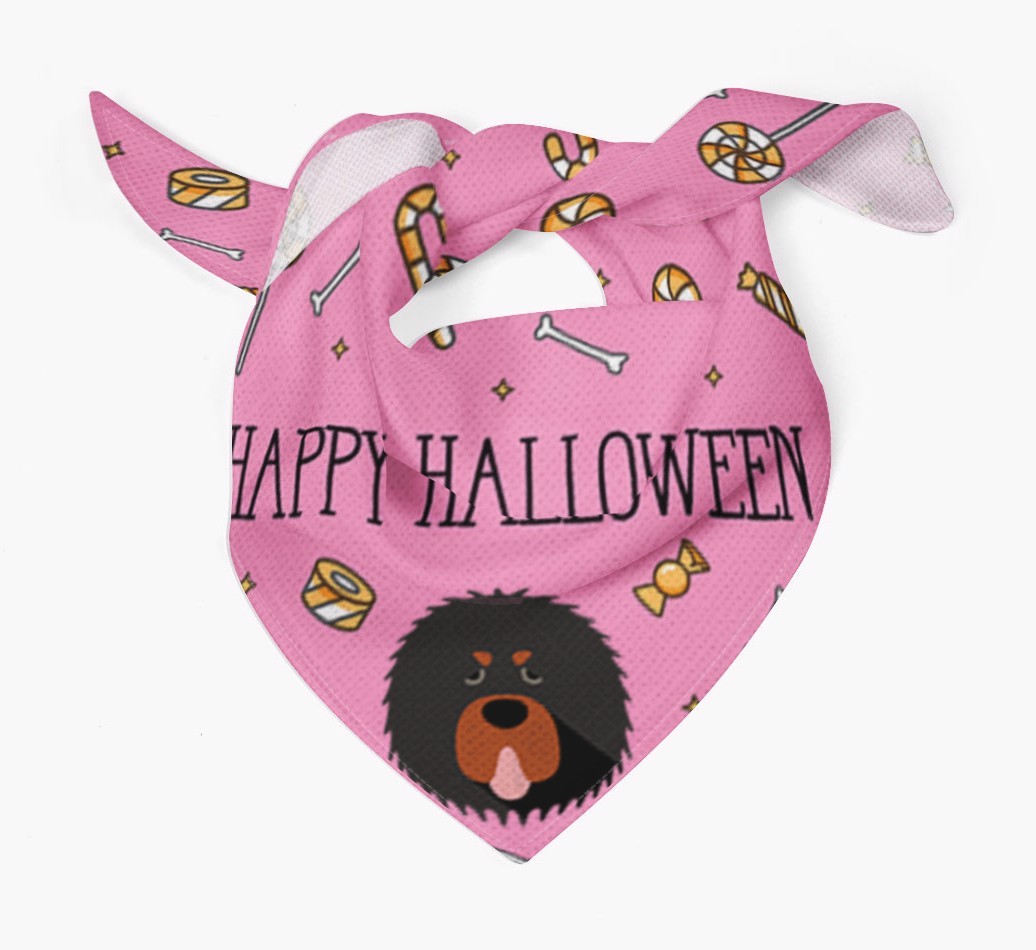 'Happy Halloween' Bandana for your {breedFullName}