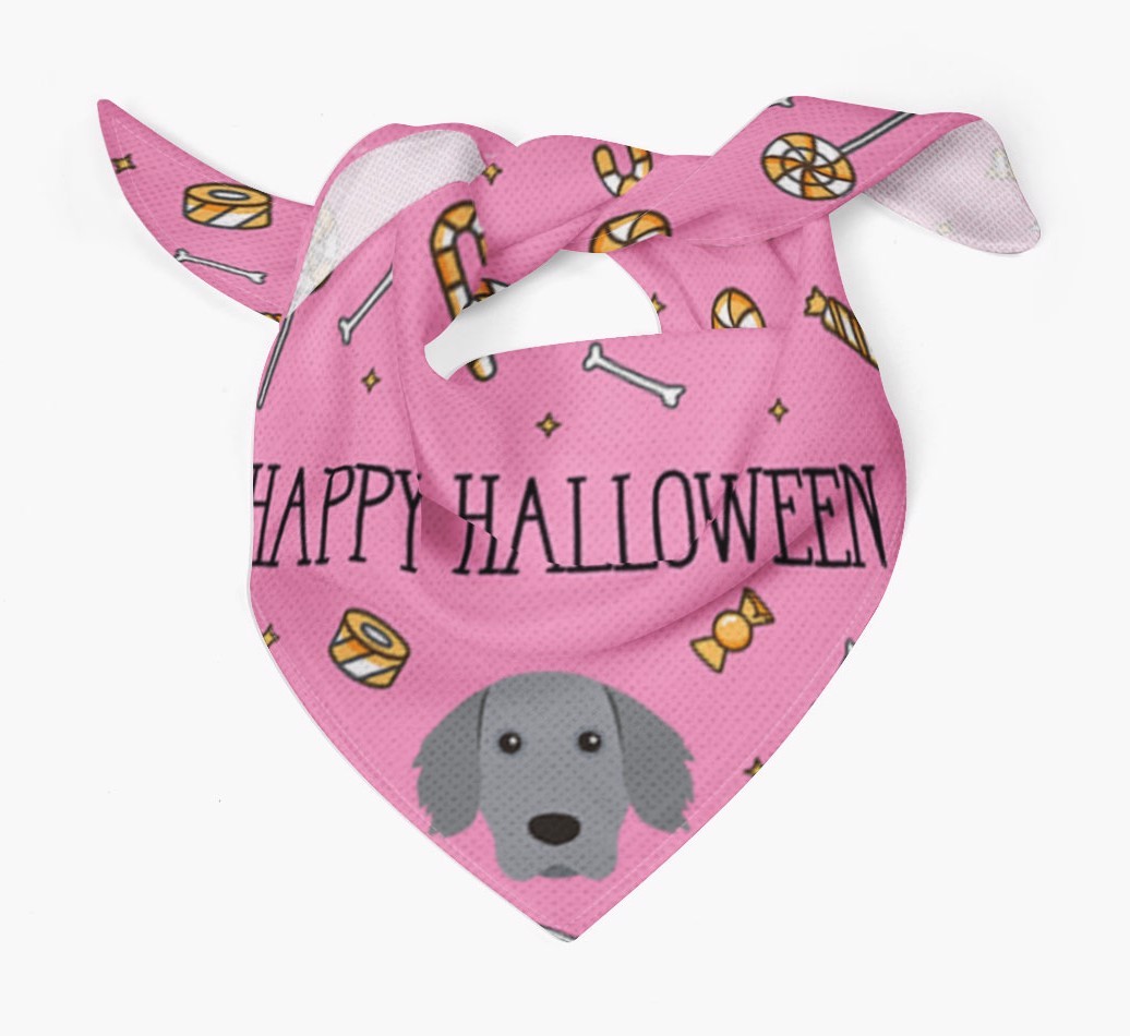 'Happy Halloween' Bandana for your {breedFullName}